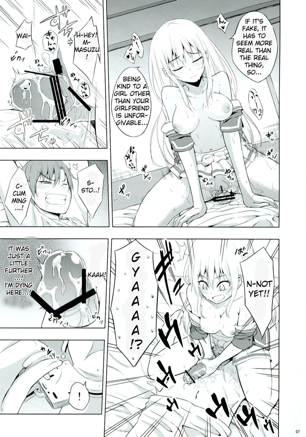 Hentai Manga Comic-Mayonaka Demo Shuraba Sugiru-Read-7